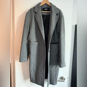 Favela wool overcoat
